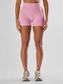 Musera Sport 高腰迷你短裤，舒适运动健身，适合健身房、跑步、网球、板式网球、匹克球、瑜伽、普拉提等运动，秋季日常休闲穿着。