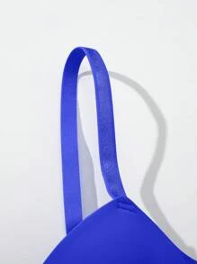 1pc Women's Simple Solid Color Underwired Bra Push Up Bra Bras Cute Push Up Push Up Bra Set