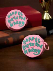 HARRY POTTER X SHEIN 3D Geburtstagskuchen Kopfhörerhülle, kompatibel mit Pro, 1/2 - Pink - Übersicht 1