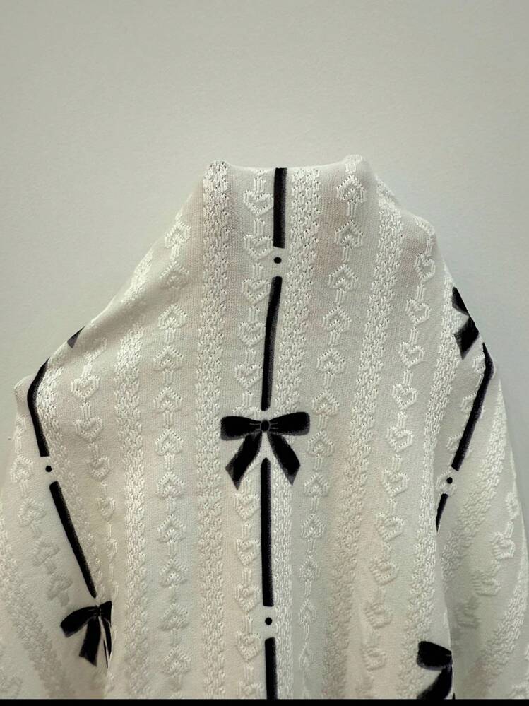 CottageSlumber Semi-Sheer Crop Pajama Set For Women In Knitted Fabric With Bow Detailing Romantic-Flora Summer Two Piece Set Women Summer Sets Summer Lounge Sets Two Piece Night Set Vacation Two Piece Set