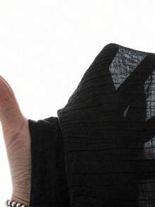 SHEIN Unity Women Plus Size Elegant Multi-Occasion Casual Lightweight Jacket, Suitable For Commuting And Everyday Wear, Spring/Summer Fall Winter Cloth For Women Autumn - White - View 6