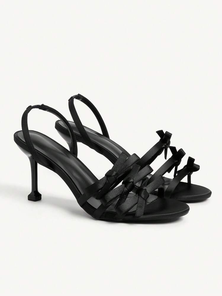 CUCCOO CHICEST Women's Fashion Pearl Anklet Red High Heel Sandals