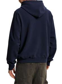 Champion Men Zip-Up Hoodies - Navy Blue - View 2