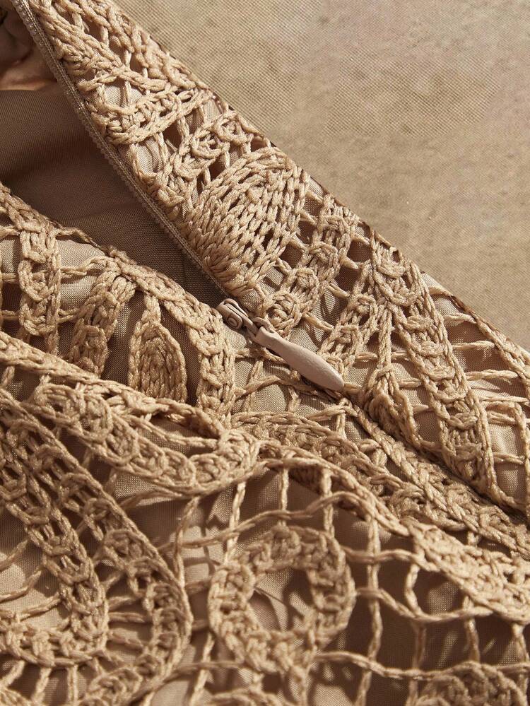 Short décontracté kaki avec motif floral hydrosoluble pour hommes