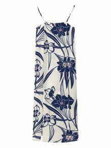 Irokai 日本传统女士浴衣和服套装印花分体款式适合夏季节日 - 藏蓝色 - 查看 4