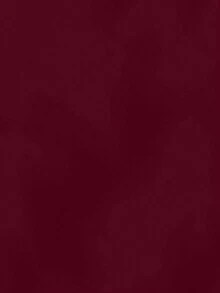 EURMUSE Męska bluza z kapturem, 100% bawełny, z kieszenią i ściągaczem - Burgund - Zobacz 5