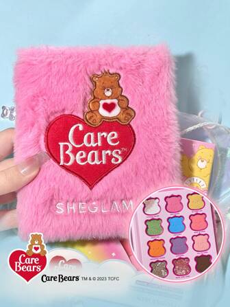Care Bears X SHEGLAM Share Your Care Palette 12-Color Shimmer Matte Eyeshadow Palette Color/Colour Evenly Pigmented  Smooth  Blendable Eyeshadow Christmas Y2K Gift Eyeshadow Graduation Birthday Holiday Summer Fall Autumn Y2K Fancy Fashion Women Makeup Cosmetic Party Beach Travel Camping Outdoors School Campus Trip Festivals Decor Gift Present Rose Girl Cosplay Best Color Charm Vibe