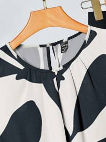 SHEIN Clasi 2pcs Casual Floral Print Bohemian Style Women Set, Suitable For Summer Suitable For Going Out