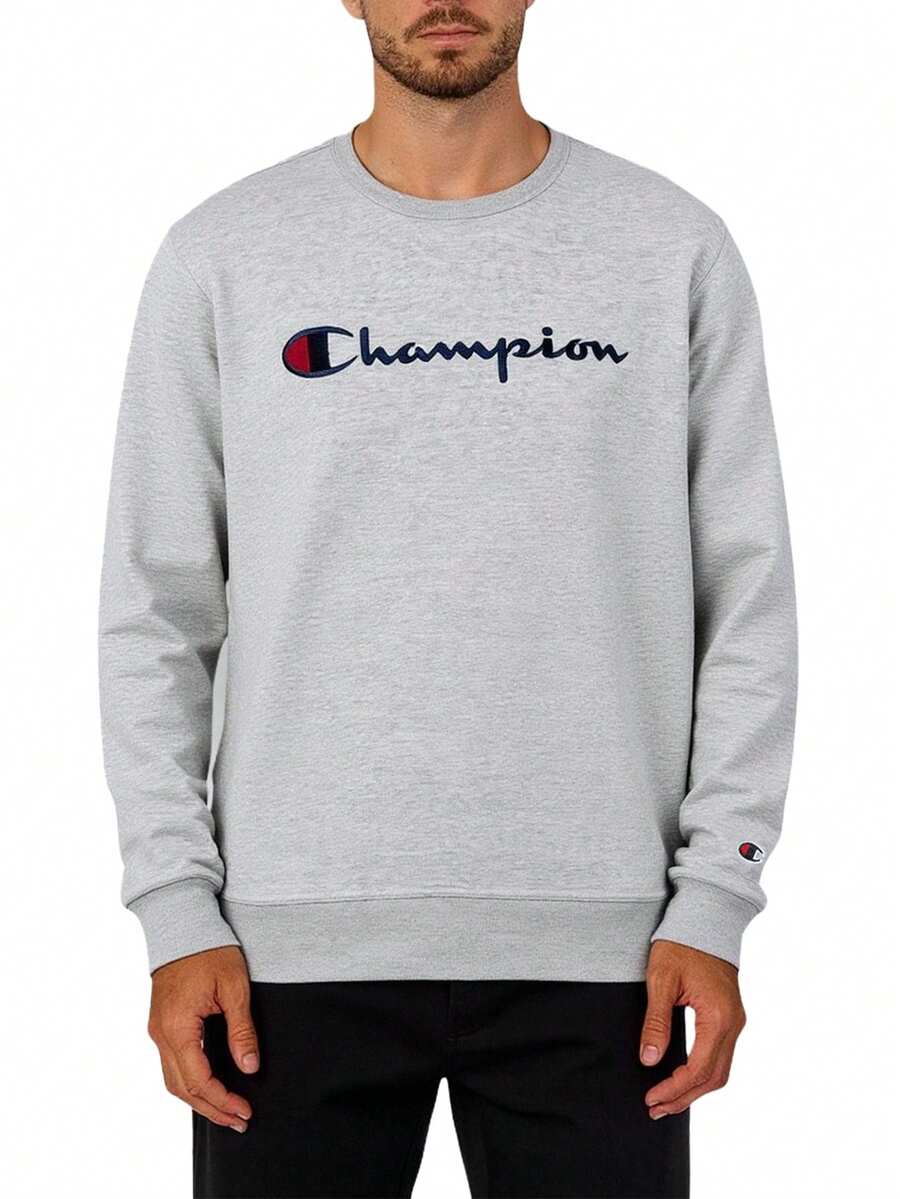 Champion Men Sweatshirts - Grey - View 1