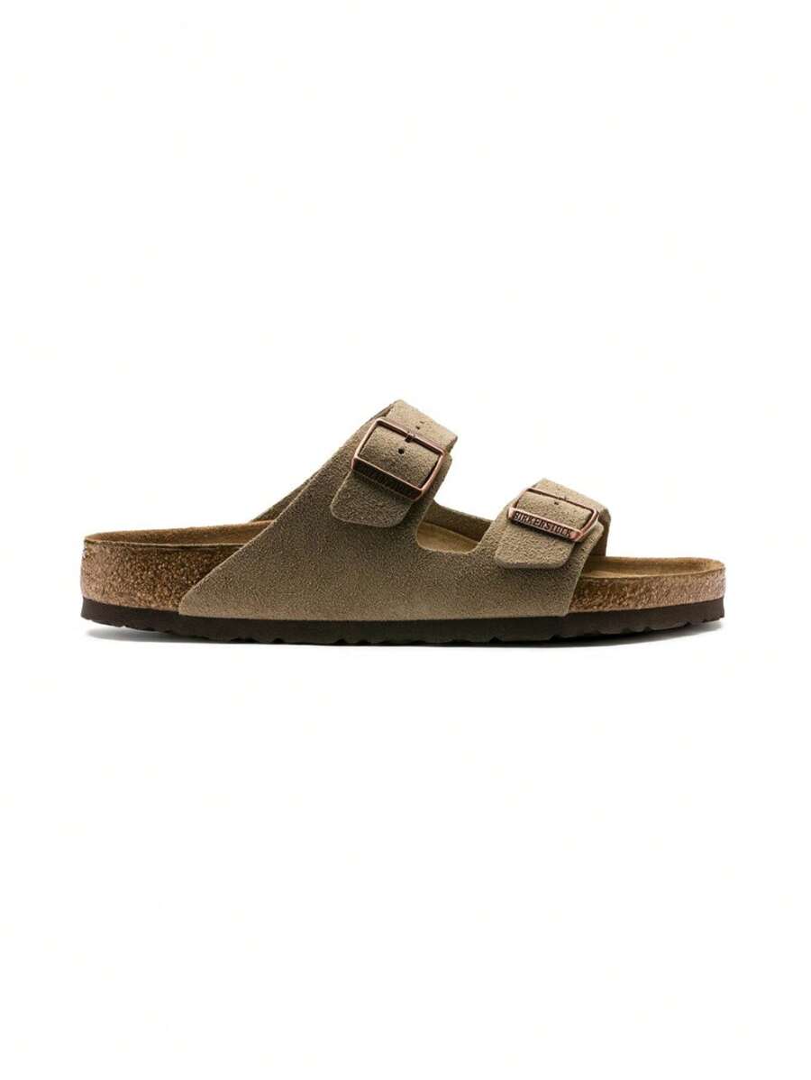 Birkenstock Arizona SFB Taupe Narrow - màu nâu xám - Xem 1