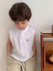 Hapijoa Kids Fall Clothes, Young Boy Round Neck Knitted Sweater Top