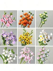 100/200 件彩色手工 DIY 扭纹管道清洁器、雪尼尔杆、玩具、毕业礼物、节日 DIY 工艺用品、DIY 艺术装饰、创意礼品包装、派对装饰、手工艺人礼物 - 彩色 - 查看 6