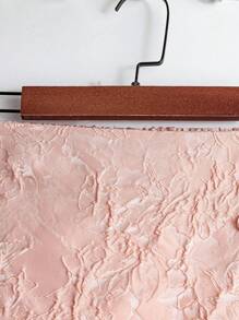 Flirla Falda corta elegante y de moda con diseño de botones en jacquard para mujer de talla grande - Multicolor - Ver 4