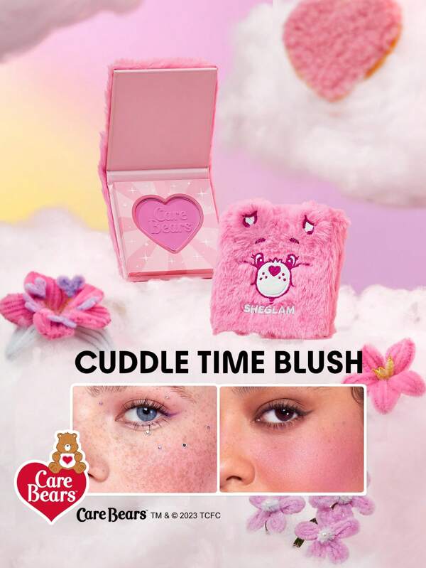 Care Bears X SHEGLAM Blush-Fab-U-Lous Powder Blush-Fab-U-Lous Paleta De Fard De Obraz Cu Un Nivel Ridicat De Pigmenti, Care Nu Se Estompează, De Lungă Durată, Natural, De Durată, UșOară, Fard De Obraz, , CrăCiun, Roz De Iarnă. Absolvire Zi De NașTere Vacanță Vară Toamnă Y2K Elegant Modă Femei Machiaj Cosmetice Petrecere Plajă CăLăTorie Camping ÎN Aer Liber ȘCoală Campus Excursie Festivaluri Decor Cadou Cadou Trandafir Fată Cosplay Cel Mai Bun Culoare Farmec Atmosferă