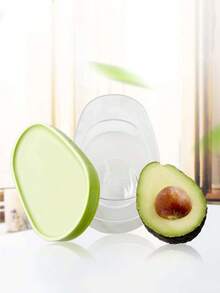 1pc/2pcs New Avocado Preservation Box, Avocado Storage Container, Avocado Fruit Preservation Box, Avocado Tool - Clear - View 4