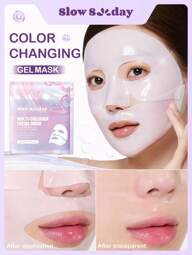 SlowSunday Multi-Collagen Facial Mask, Korean Collagen Mask, Jelly Collagen Face Mask, Deep Moisturizing, Improve Elasticity, Smooth Skin, K Beauty, For Winter, Skin Care, Y2K, For Thanksgiving, Christmas, New Year, Christmas Gifts, Thank You Gift