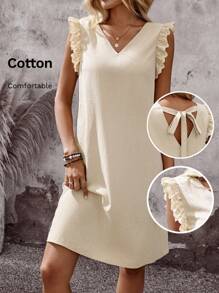 EMERY ROSE 女式迷你连衣裙 女式夏季连衣裙 度假装 女式乡村音乐会装 女式夏季服装 女式休闲连衣裙 飘逸连衣裙 外出装 圆孔连衣裙 棉质夏季连衣裙 休闲沙滩裙 女式度假连衣裙 圆孔荷叶边袖连衣裙 系带连衣裙 女式连衣裙 优雅优雅女式连衣裙 返校节连衣裙 女式休闲连衣裙 女式秋季连衣裙 度假连衣裙 女式工作连衣裙 休闲连衣裙 女式连衣裙 女式休闲连衣裙 - 卡其色 - 查看 1