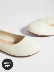 SHUZIA 宽版女式优雅简约芭蕾平底鞋