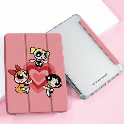 THE POWERPUFF GIRLS X SHEIN 时尚可爱卡通花朵、泡泡、毛茛图案便笺簿