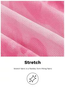 Maija Váy bó sát cơ thể xếp nếp in họa tiết hoa nhuộm loang mùa xuân cho nữ, màu hồng, thường ngày, thích hợp cho lễ hội ngày lễ tình nhân - Hồng - Xem 3