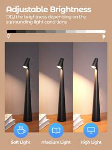 Apliques decorativos de iluminación para el hogar, minimalistas y prácticos, multifuncionales - Negro - Ver 6