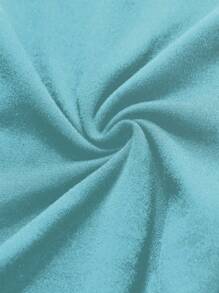 Sweetra 女士纯色露肩派对连衣裙迷你短款女装 - 藍色 - 查看 4