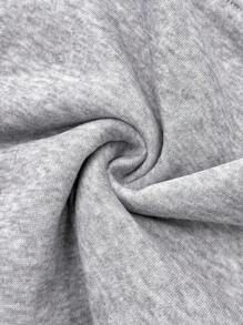 SHEIN Fall Clothes,Autumn Clothes,Maternity Autumn Clothes Maternity Loose Casual Maternity & Nursing Top Maternity Shirts For Women Breastfeeding Shirt Nursing Sweatshirt Pregnancy Shirts Maternity Clothing Breastfeeding Sweatshirt Maternity Sweatshirt Pregnancy Sweatshirt Maternity Clothes - Light Grey - View 6