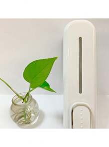 SHEIN 1 件壁挂式浴室/厨房皂液器，洗发水/沐浴露/洗手液/洗洁精液体乳液分配器，手动可填充泵，可重复使用，适用于家庭、厨房、浴室、餐厅、酒店、学校返校 - 彩色 - 查看 3