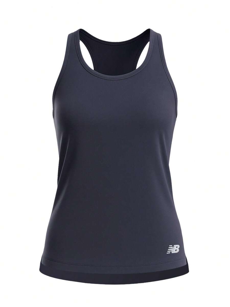 New Balance Core Run Tank - ECLIPSE (ECL) - Màu xanh lam - Xem 1