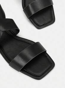 Styleloop Women's Flat Sandals, Bohemian Style Western Music Festival Party Outfit For Christmas Valentine's Day Holiday Travel Essential Boho Cowgirl Outfit - Black - View 5