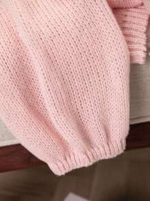 INAWLY 大码女式纯色长袖前系带宽松薄款开衫