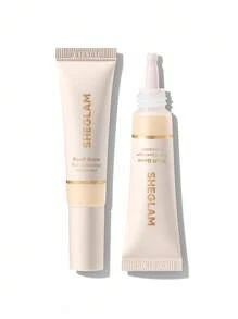 SHEGLAM Poof! Gone 全遮蓋遮瑕膏 品牌 美容 化妝 化妝品 適合女性與女孩 完美搭配冬季 Y2K 時尚 流行 生日禮物 假期 派對準備就緒 最佳顏色 - 亚麻 - 查看 8