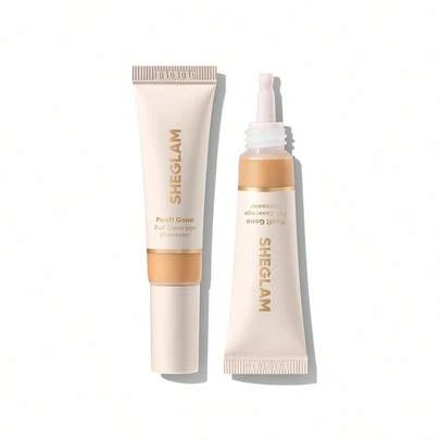 SHEGLAM Poof! Gone Full Coverage Concealer Brand Beauty Makeup Face Paint Cosmetic For Women Girls Perfect For Spring Summer Ideal For Y2K Fancy Fashion Suitable For Birthday Mother'S Day Gift Rave Party Ready Best Color