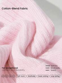 GLOWMODE 5 Pairs Socks Soft Ventilated Mesh With Embroidered Logo Workout Daily Casual