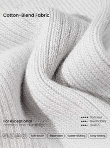 GLOWMODE 3 Pairs Just Relax Ribbed Tube Socks Gym - Multicolor - View 5