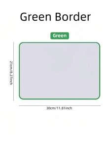 SHEIN 1 szt. Tablica suchościeralna zmazywalna do pisania A4 Biuro Zostaw wiadomość Ważna wiadomość Zapis 7-kolorowa tablica suchościeralna - Wielokolorowe - Zobacz 6