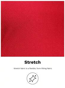 Maija Đầm ôm dáng hiện đại, thanh lịch, vai rộng màu đỏ tươi cho nữ, thiết kế áo chui đầu không tay có khóa kéo ẩn phía sau, viền xẻ tà dài vừa phải, thoải mái và ấm áp, phù hợp cho những dịp thường ngày trong công sở - Đỏ - Xem 3