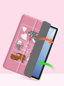 TOM & JERRY X SHEIN 字母和卡通图案粉色可爱便签套 - 彩色 - 查看 8