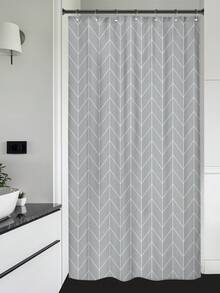 SHEIN Nordic Simple Grey Solid Color Thick Bathroom Shower Curtain, Waterproof And Anti Mildew, For Toilet Partition/Window Decoration Use Home Bathroom Decor Summer Bathroom Accessories