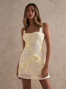 Glamine Women's Sexy Backless Mini Dress For Summer Women Short Dresses Summer Women Dresses Elegant Gown Women S White Dress Work Summer Dresses Summer Dress For Wedding Butter Yellow