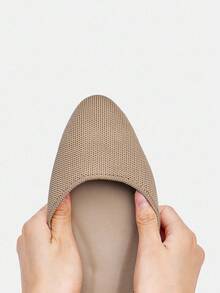 Ressula Women's Fashionable Minimalist Flat Sandals, Summer - Apricot - View 8