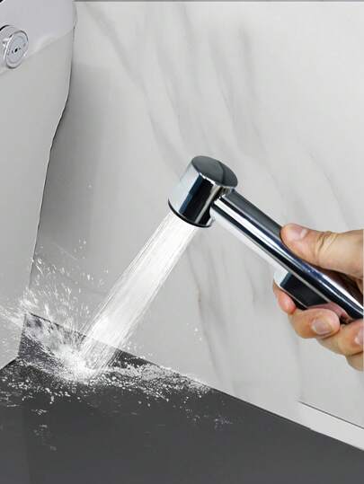 Spruzzatore portatile ad alta pressione per bagno, testa di pulizia montata a parete per il bagno