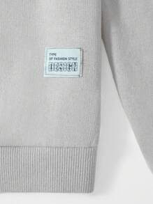 EURMUSE Set de 2 piezas de sudadera y pantalón de chándal de unicolor casual para hombre - Gris - Ver 5