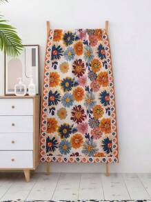 SHEIN An Enlarged And Thickened Four-Layer Cotton Gauze Large Bath Towel Is Soft And Absorbent For Four Seasons, And The Wool Can Not Be Dried Quickly. - Multicolor - View 7