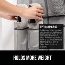 1 pieza Available ? Bolsillos disponibles Bolsa de malla Soporte de almacenamiento de shoe, . , Bolsos grandes Soporte colgante para armario, gancho de puerta de acero de mesh para puerta, colgador colgante de armario para espacio