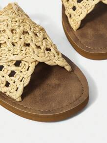 Styleloop Women's Flat Sandals, Boho Style, Retro American, Bohemian, Western, Music Festival, Party, Beach, Vacation