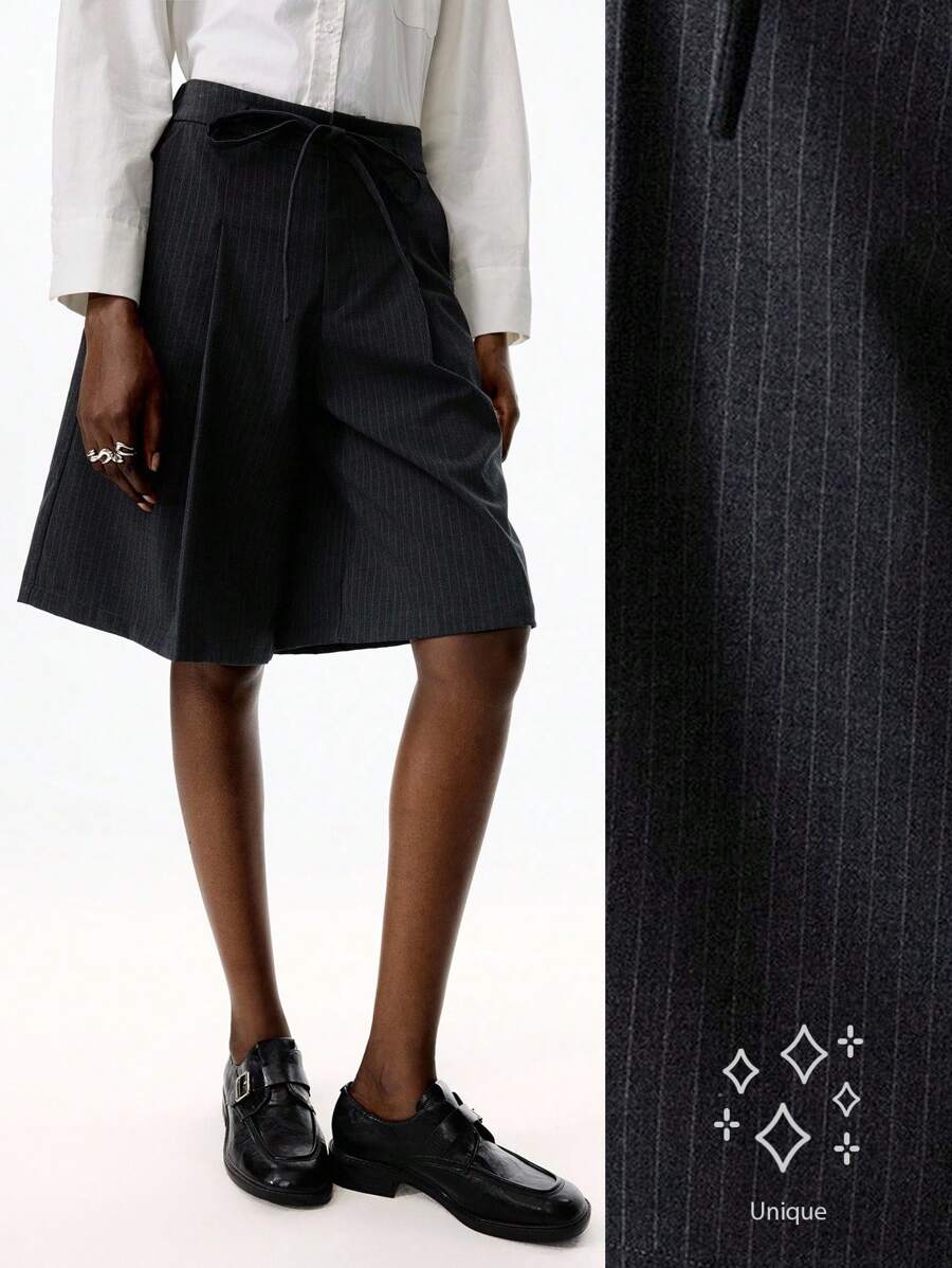 LYSMO 女士简约通勤灰色百慕大短裤 / 夏季 / 商务休闲女装 / 条纹 / 女士返校 / 正装 / 度假 / 可爱 / 西部风 / 商务休闲 / 优雅 / 生日 / 郊游 / 俱乐部 / 办公室装 / 节日 / 锐舞 / 工作服 / 优雅 / 乡村音乐会 / 早午餐 / 邮轮 / 老派 / 机场 / 庄重 / 教堂 / 童话 / 茶会 / 千禧一代 / 街头潮流 / 2000 年代 / 迪斯科 / 毕业典礼 / 婚礼嘉宾 / 鸡尾酒会 / 复古 - 灰色 - 查看 1