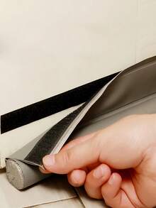 SHEIN 1件装93cm分段式灰色皮革门窗缝隙防尘防风密封条防蚊防噪音密封条家居小帮手 - 彩色 - 查看 9