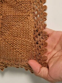 Manfinity CityGents Men's Casual Retro Knitted Triangular Neck Warmer