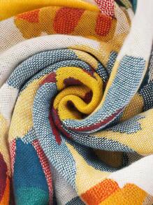 SHEIN An Enlarged And Thickened Four-Layer Cotton Gauze Large Bath Towel Is Soft And Absorbent For Four Seasons, And The Wool Can Not Be Dried Quickly. - Multicolor - View 5